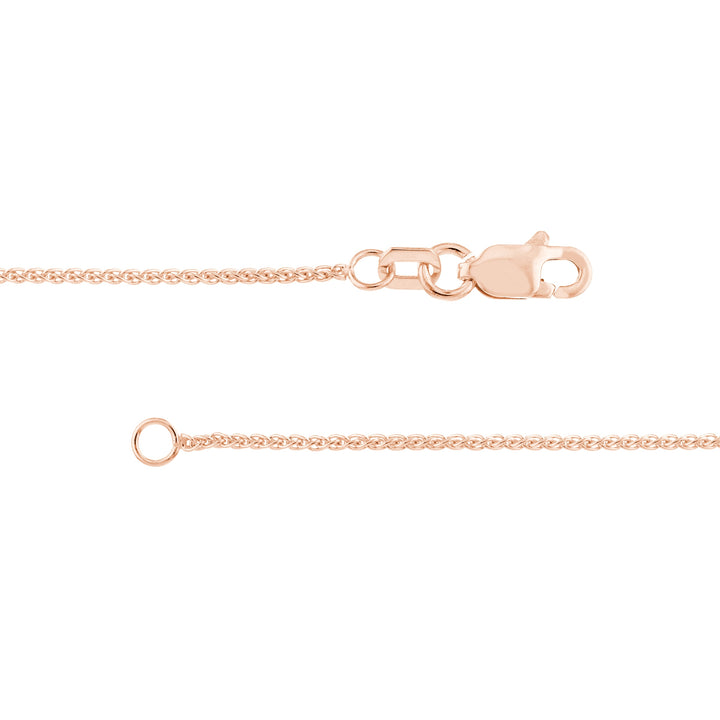 1.05mm Wheat Chain with Lobster Lock