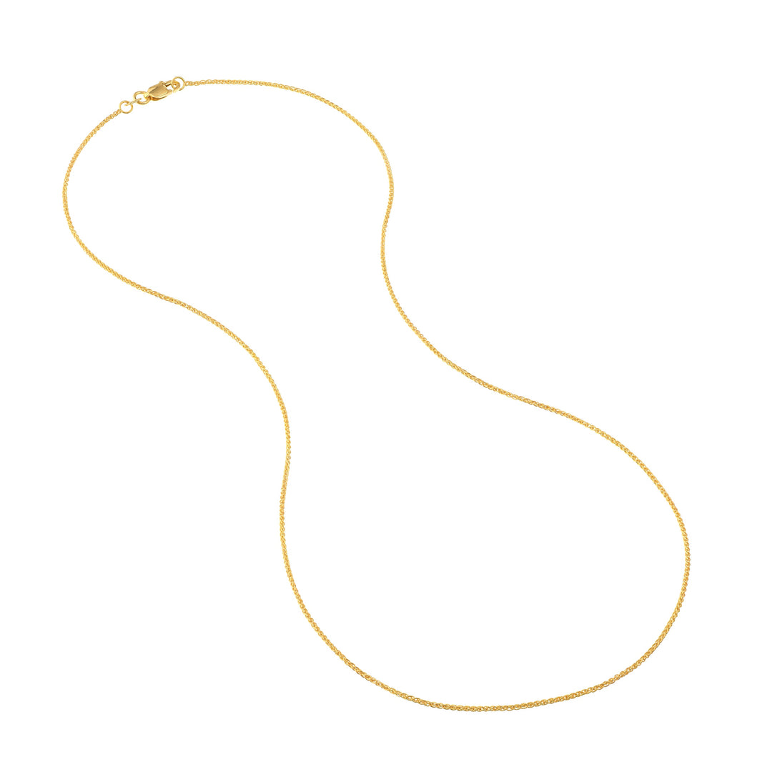 1.05mm Wheat Chain with Lobster Lock