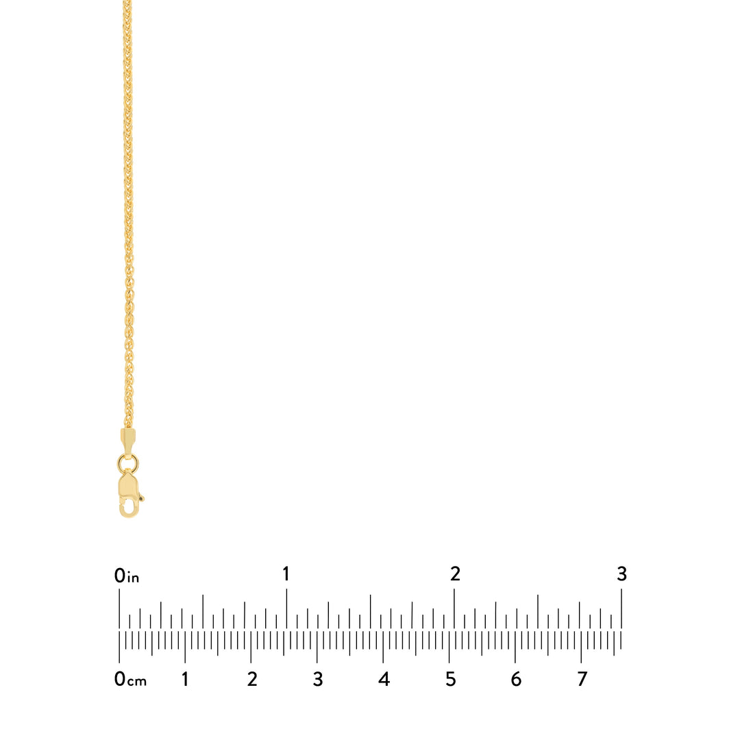 1.65mm Wheat Chain with Lobster Lock