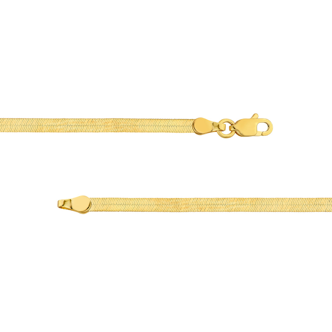 2.70mm Triple Herringbone with Lobster Lock