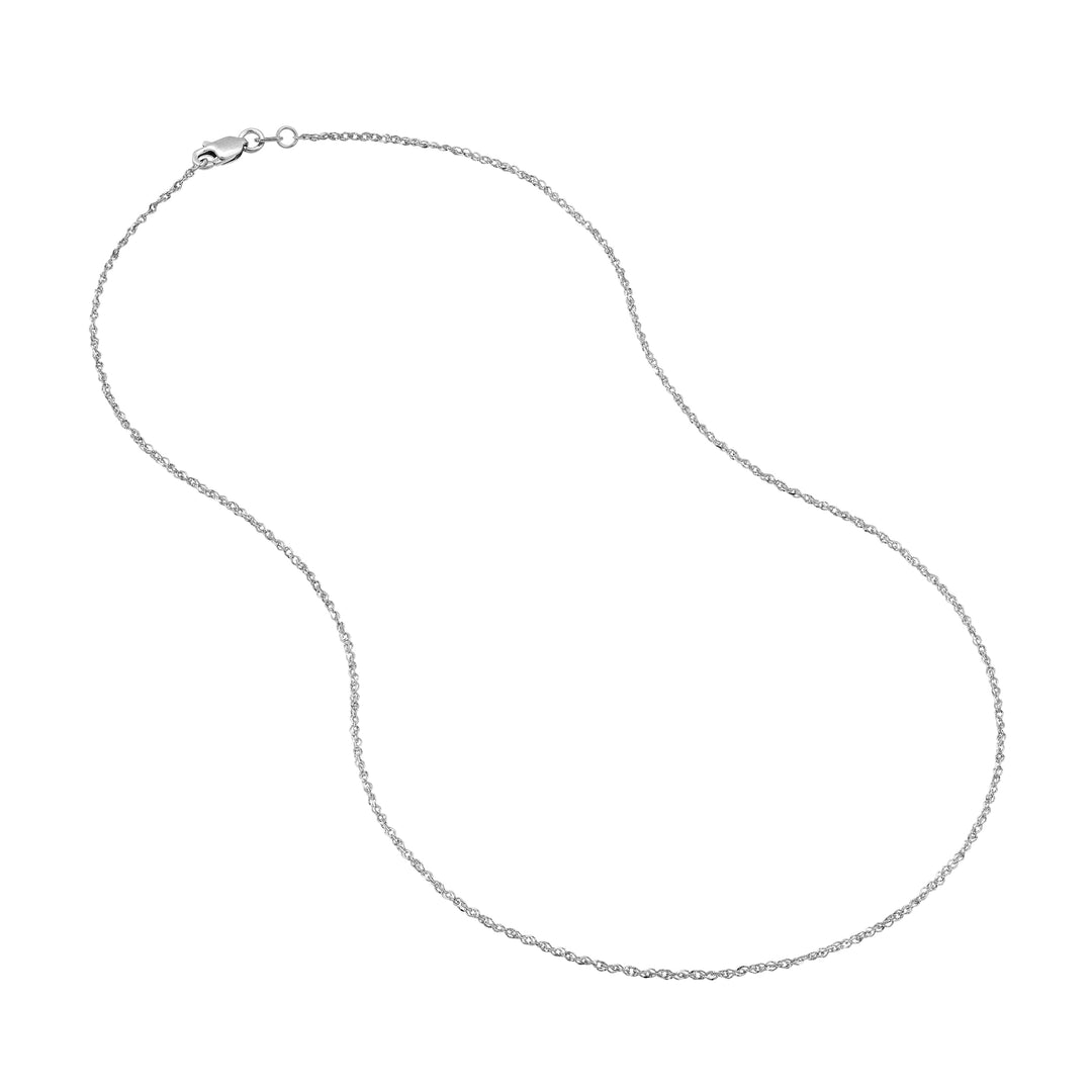 1.37mm Sparkle Singapore Chain with Lobster Lock