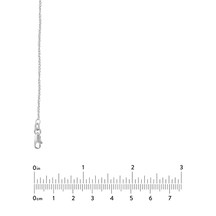 1.37mm Sparkle Singapore Chain with Lobster Lock