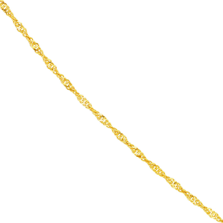 1.7mm Singapore Chain with Lobster Lock