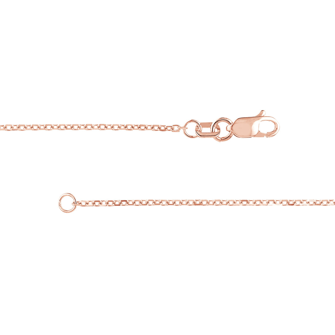 1.15mm D/C Cable Chain with Lobster Lock