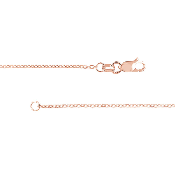 1.15mm D/C Cable Chain with Lobster Lock