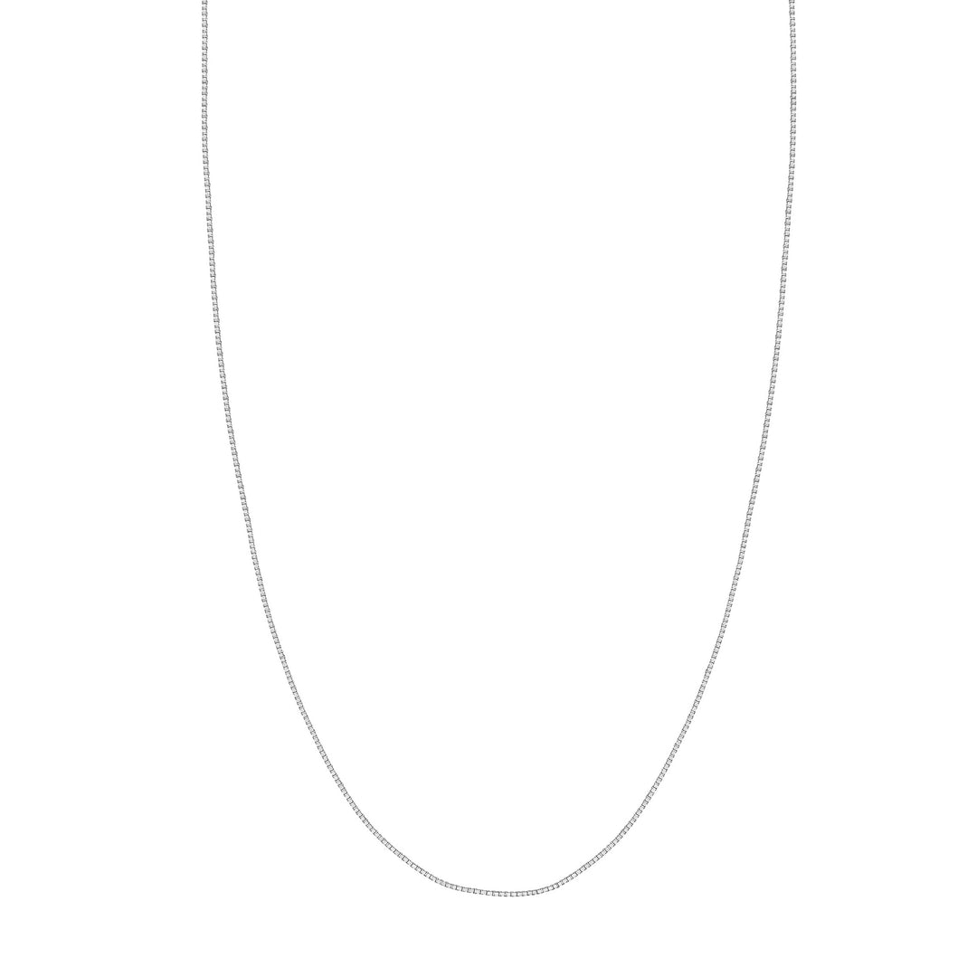 0.96mm Box Chain with Lobster Lock
