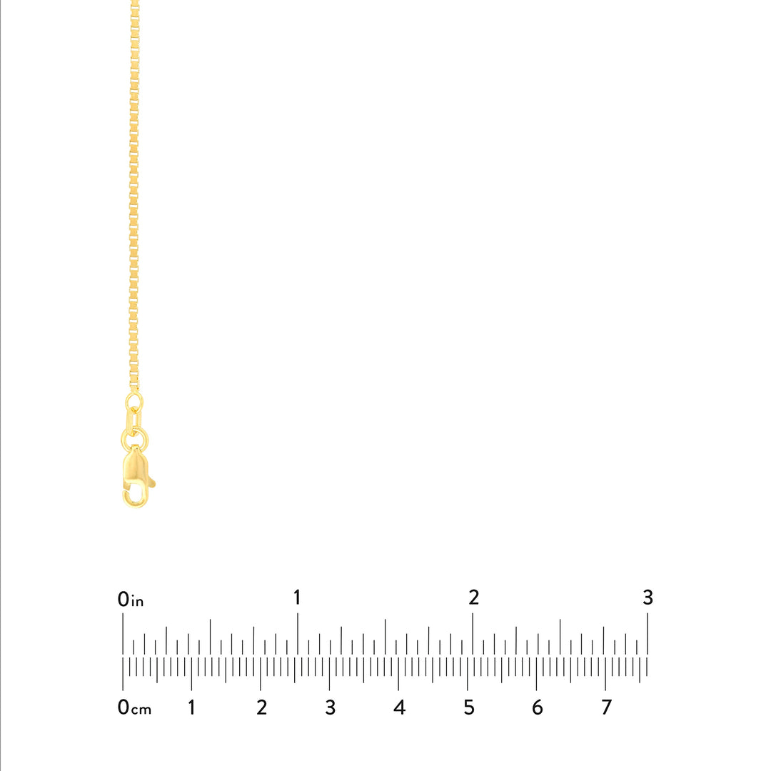 1.2mm Box Chain with Lobster Lock
