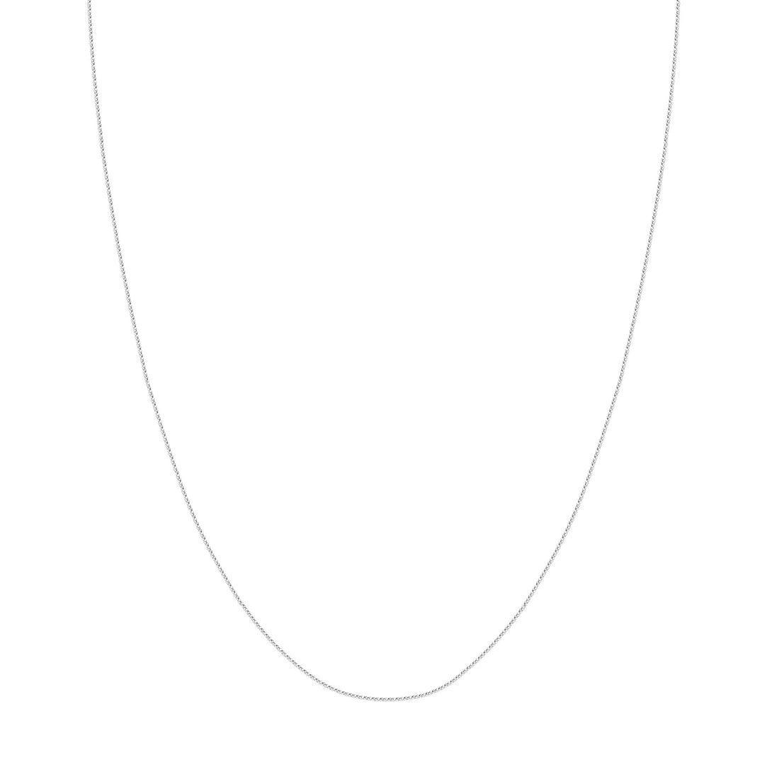 1.17mm Square Wheat Chain with Spring Ring