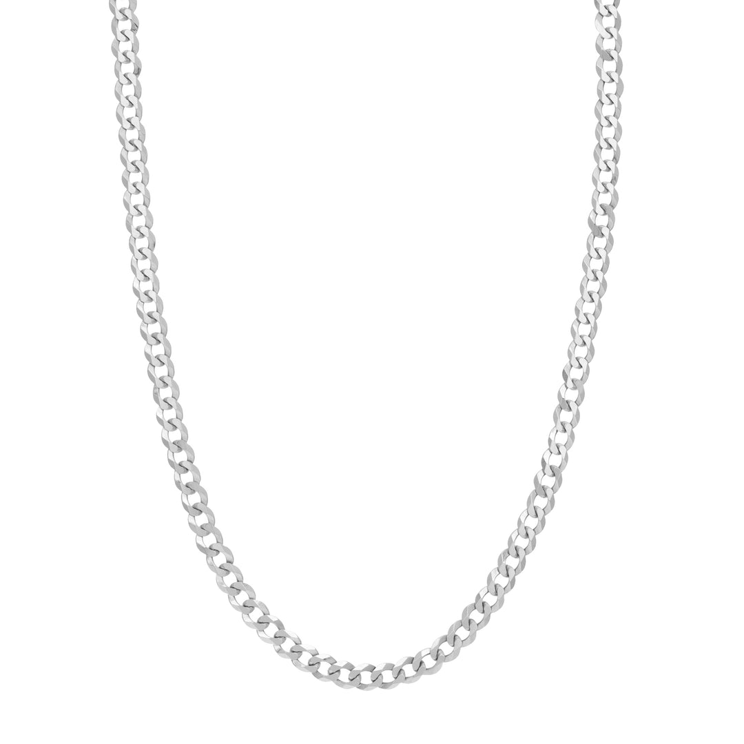 7mm Flat Open Cuban Chain