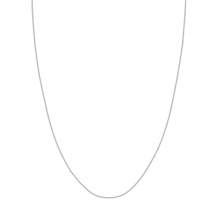 1.25mm Square Wheat Chain with Lobster Lock