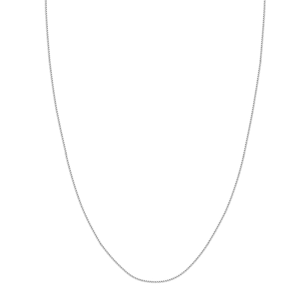 1.75mm Square Wheat Chain with Lobster Lock