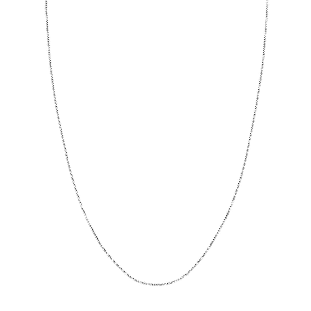 1.75mm Square Wheat Chain with Lobster Lock