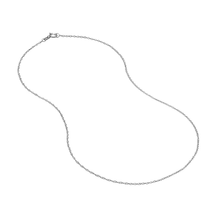 1.2mm Pendant Rope Chain with Spring Ring