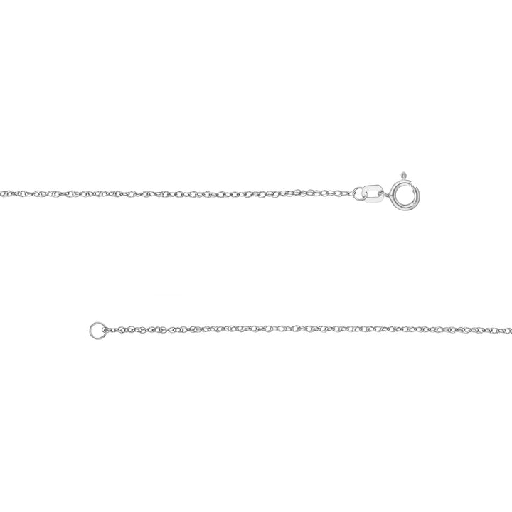 1.2mm Pendant Rope Chain with Spring Ring