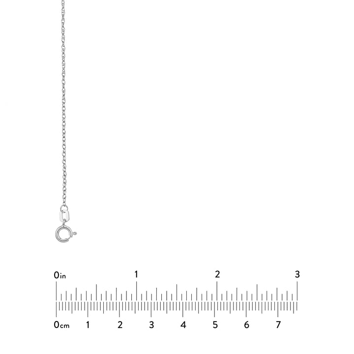 1.2mm Pendant Rope Chain with Spring Ring
