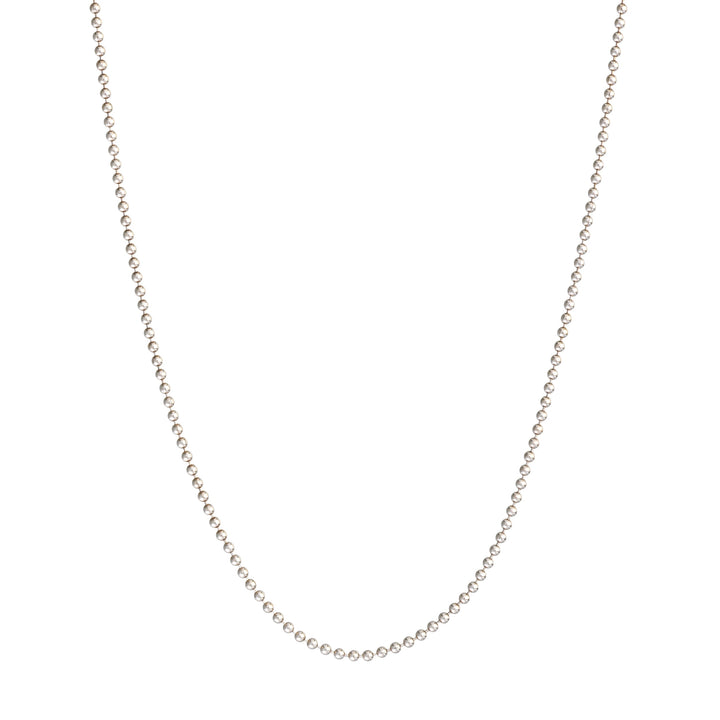Sterling Silver 1mm Bead Chain