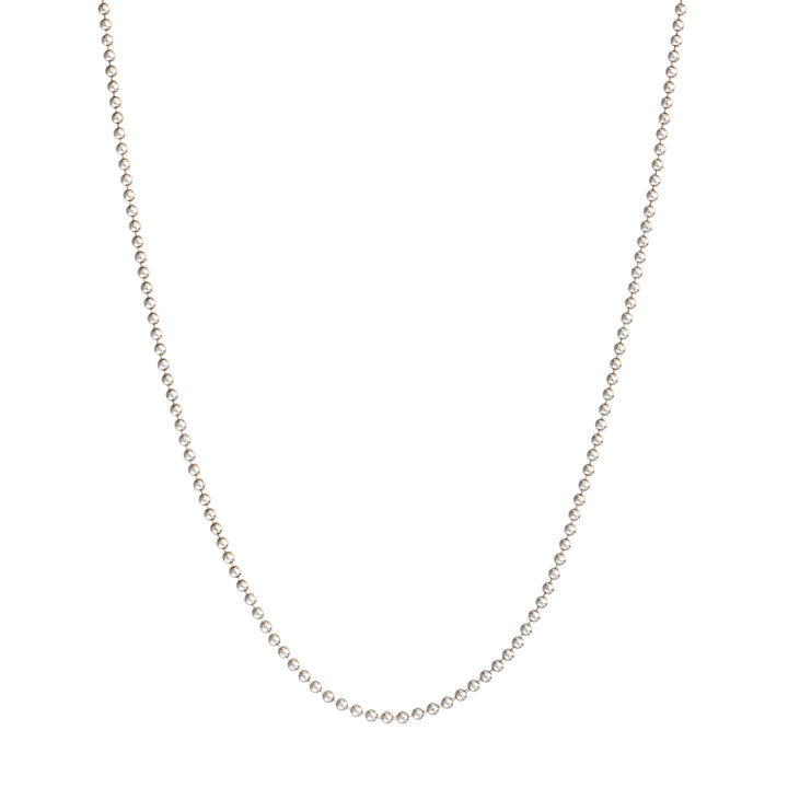 Sterling Silver 1mm Bead Chain