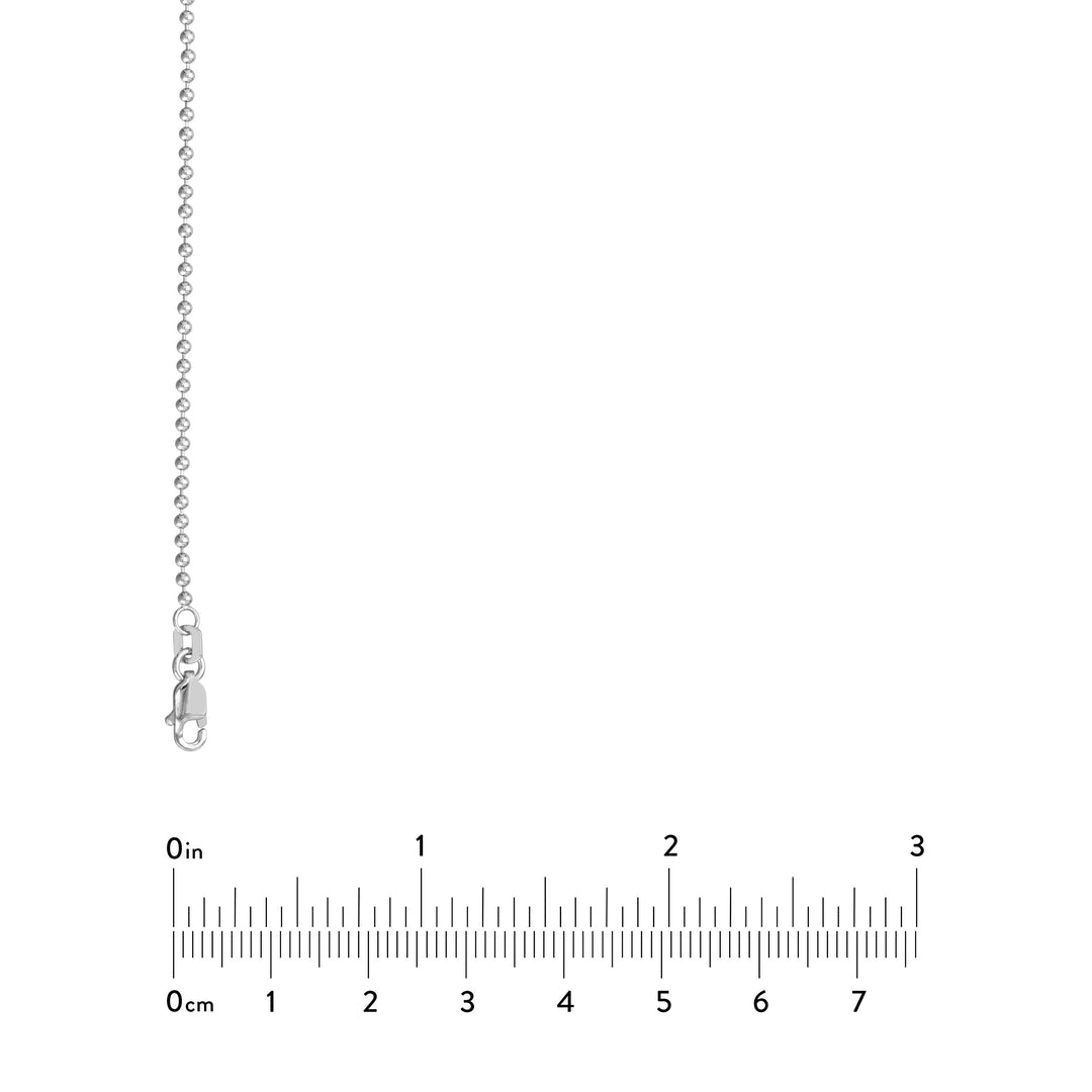 Sterling Silver 1.5mm Bead Chain