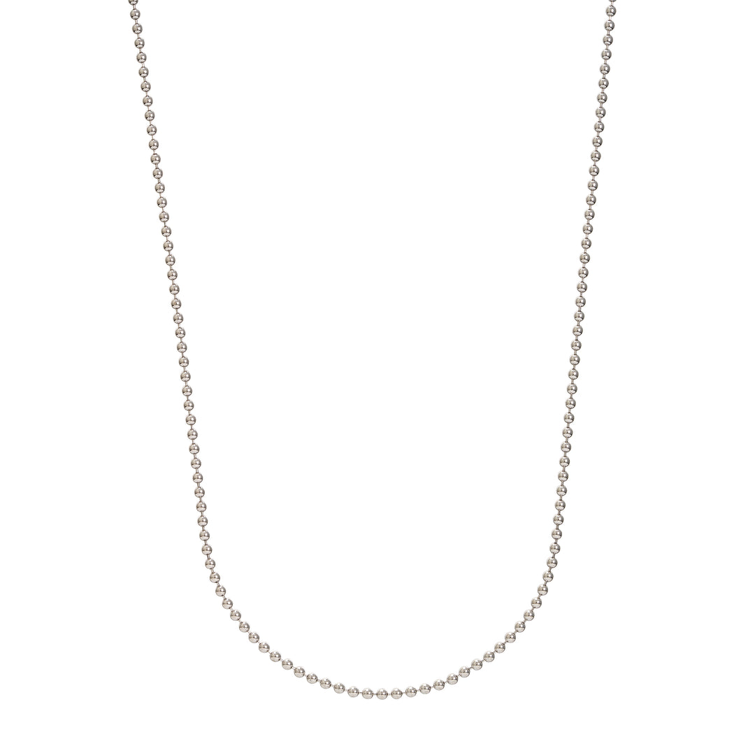 Sterling Silver 2mm Bead Chain