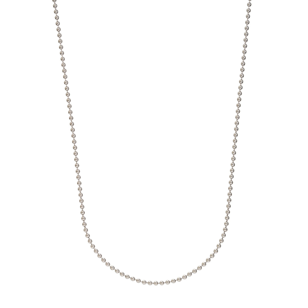 Sterling Silver 2mm Bead Chain