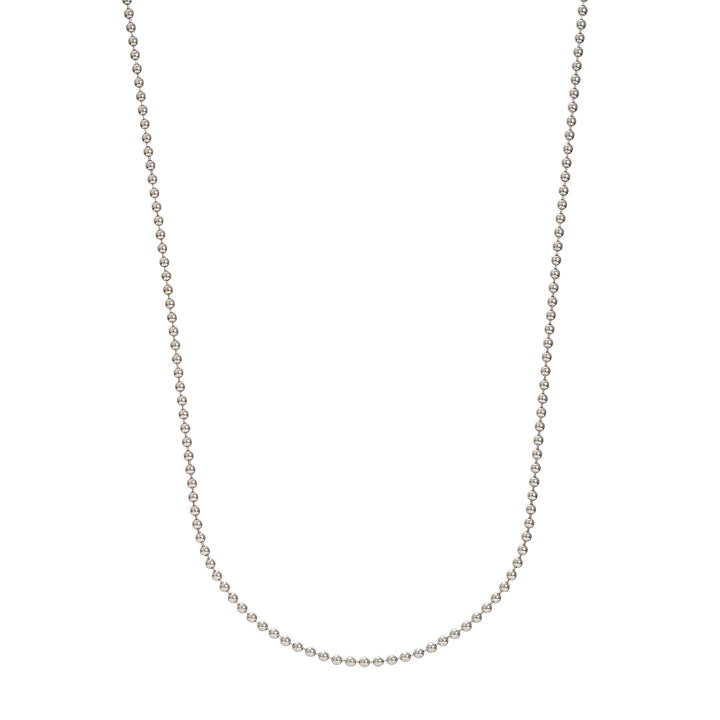 Sterling Silver 2mm Bead Chain