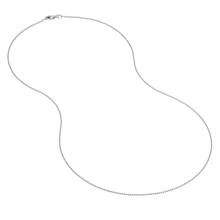 Sterling Silver 2.25mm Sparkle Chain with Lobster Lock