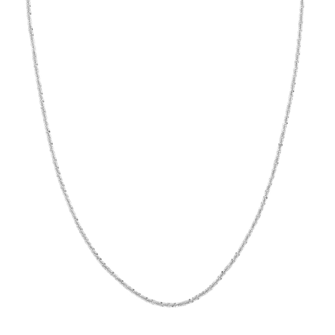 Sterling Silver 2.25mm Sparkle Chain with Lobster Lock