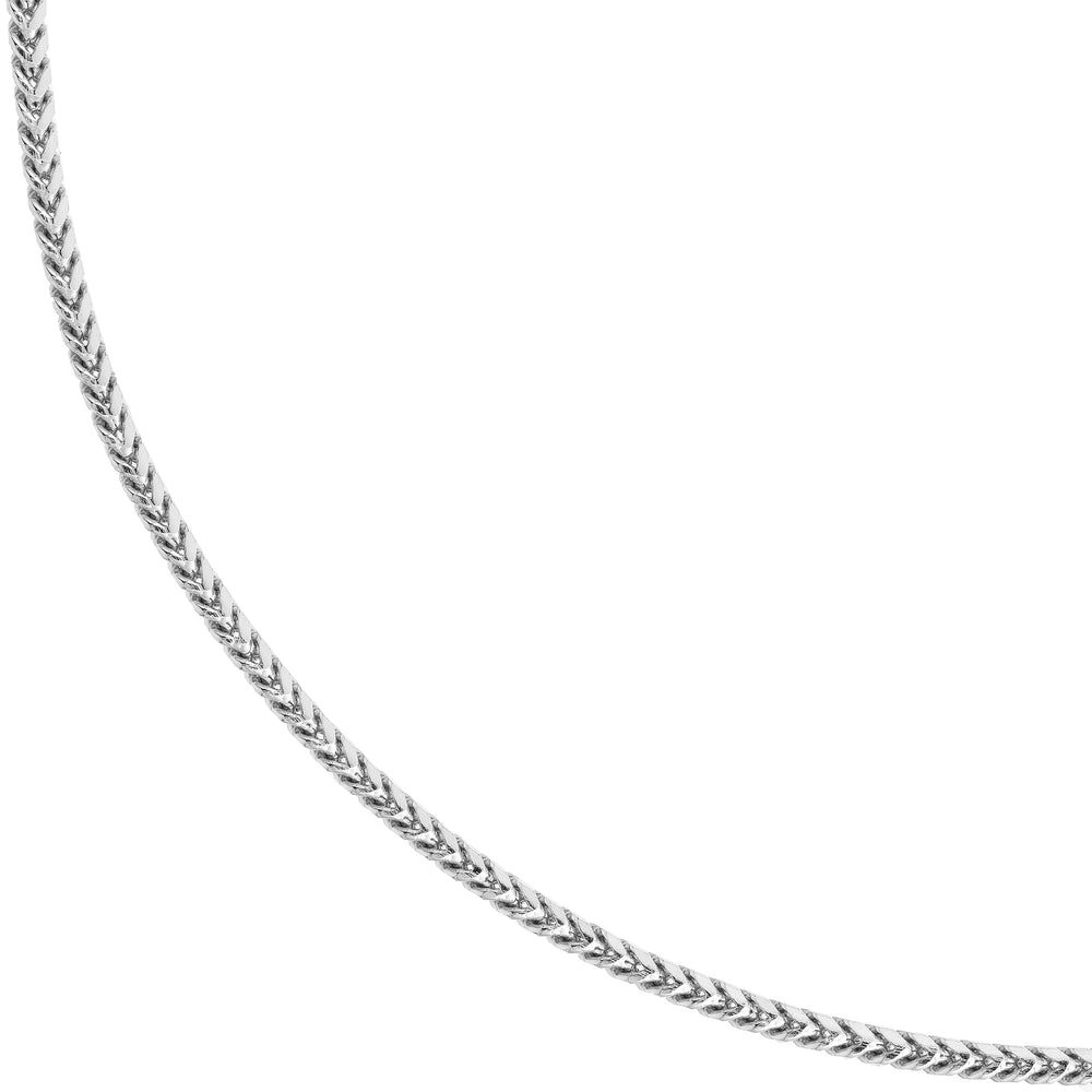 Sterling Silver 1.9mm Franco Chain with Lobster Lock