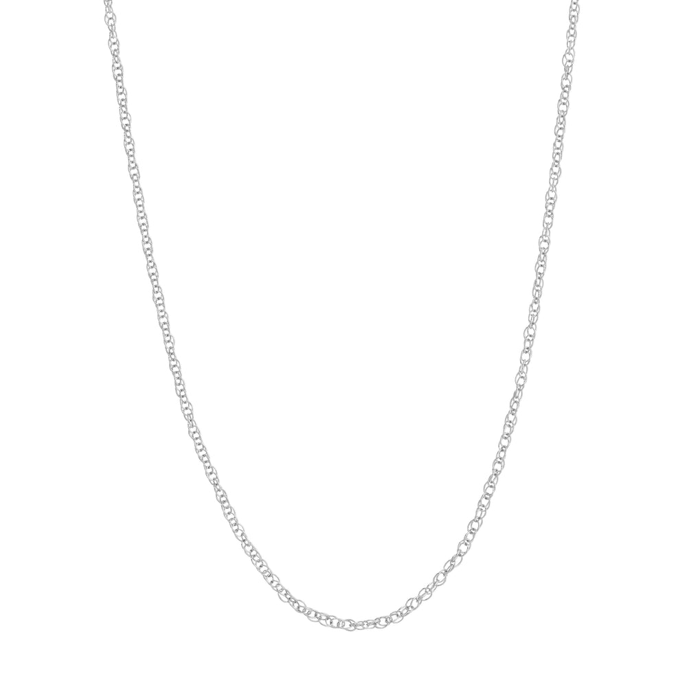 Sterling Silver 1.35mm Pendant Rope Chain