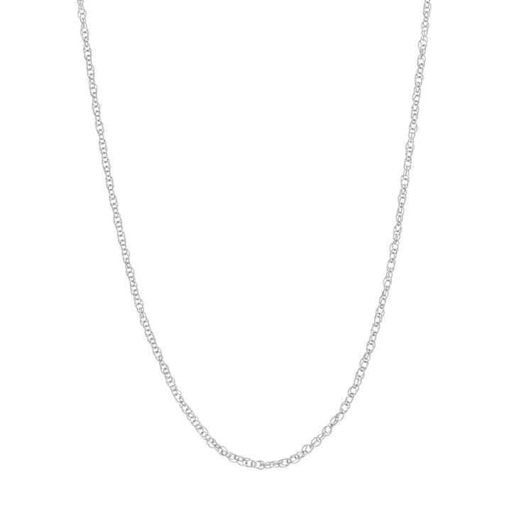 Sterling Silver 1.35mm Pendant Rope Chain