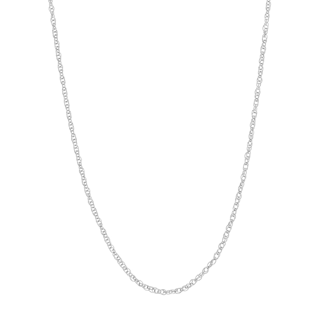 Sterling Silver 1.35mm Pendant Rope Chain