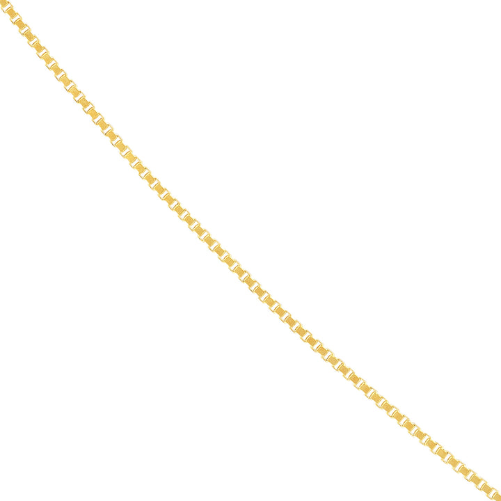 0.55mm Box Chain with Spring Ring and Q-Tag