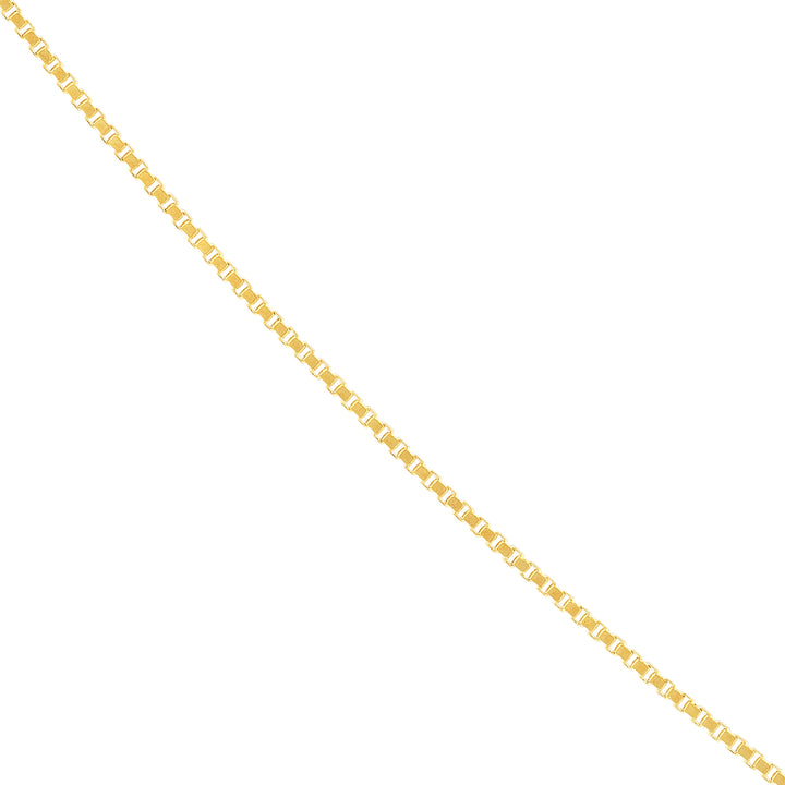 0.55mm Box Chain with Spring Ring and Q-Tag