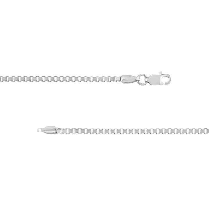 Sterling Silver 1.82mm Box Chain with Lobster Lock