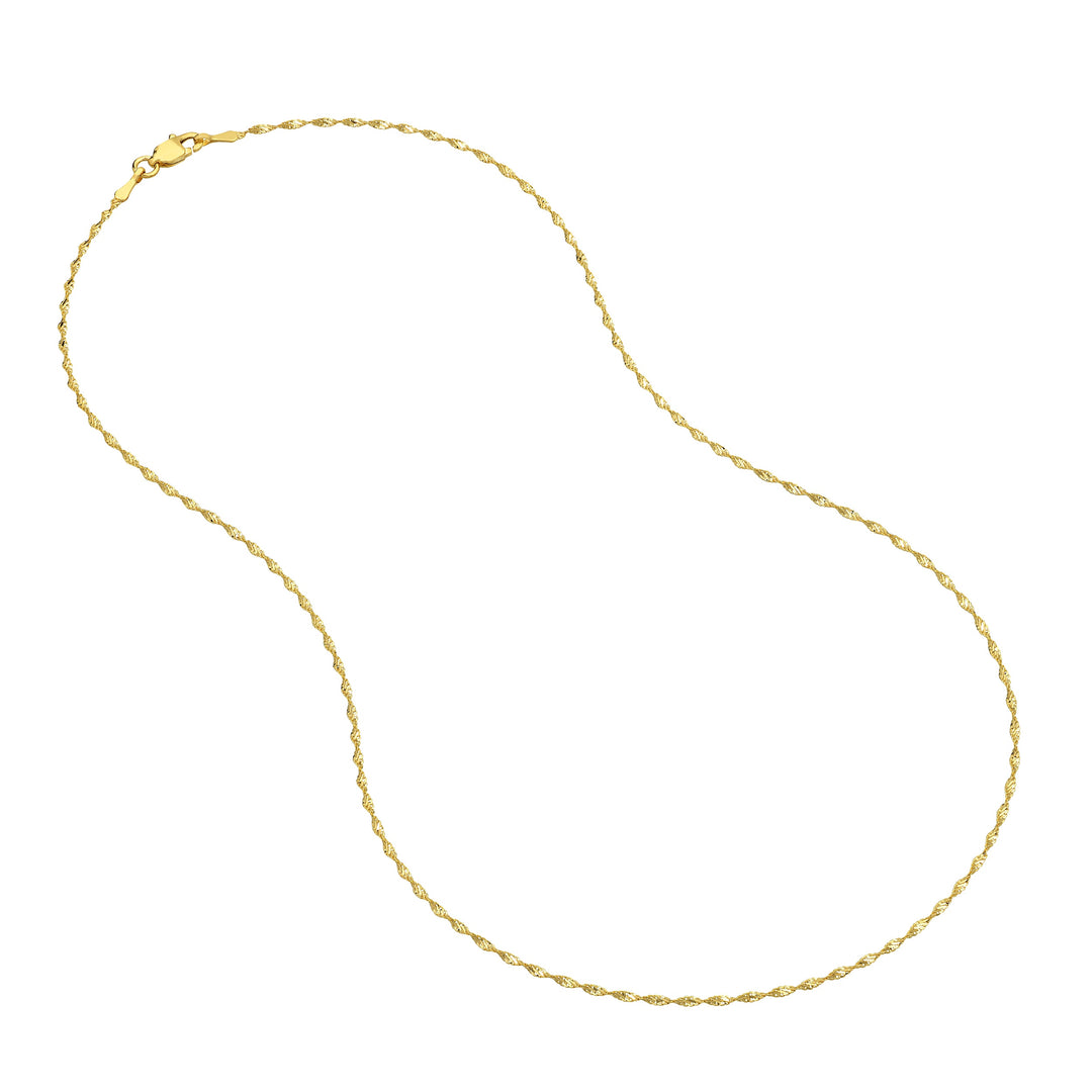 1.35mm Dorica Chain with Lobster Lock