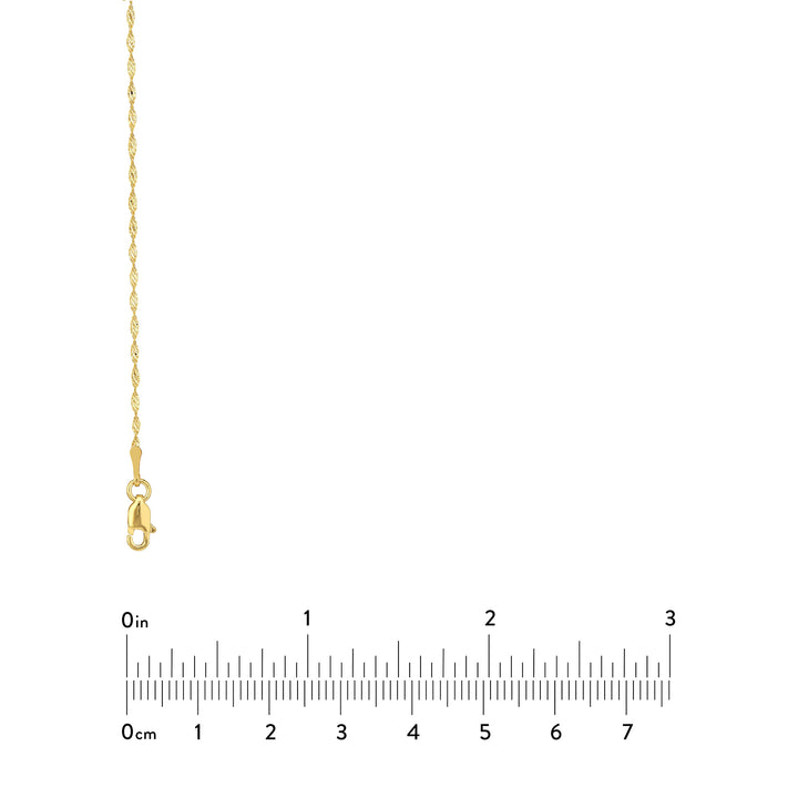 1.35mm Dorica Chain with Lobster Lock