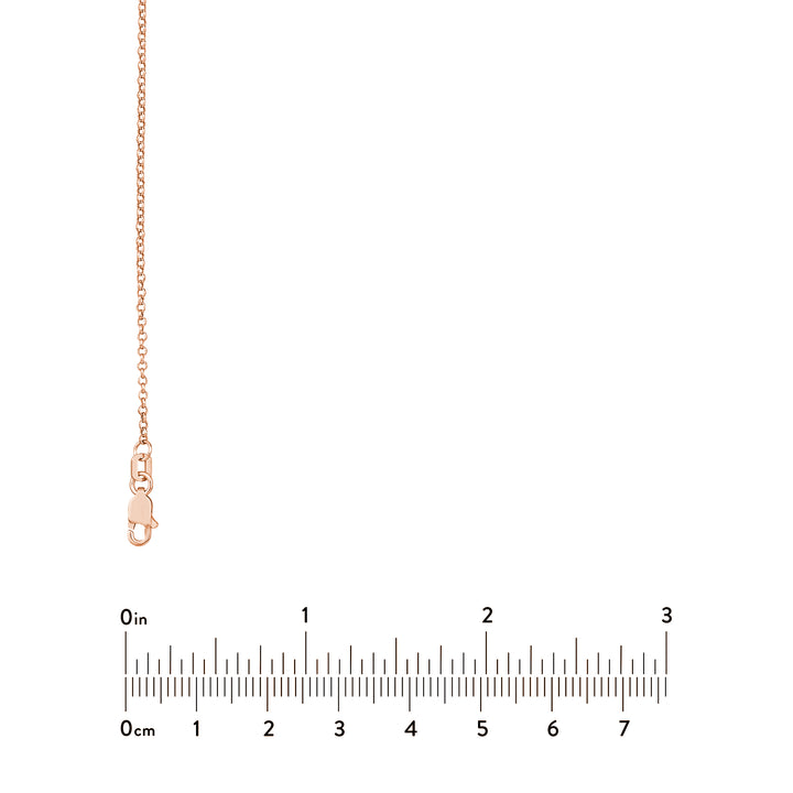 1.5mm Rolo Chain with Lobster Lock
