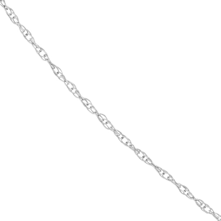 Sterling Silver 0.75mm Pendant Rope Chain