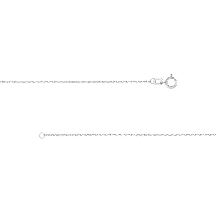 Sterling Silver 0.75mm Pendant Rope Chain