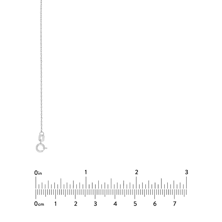 Sterling Silver 0.75mm Pendant Rope Chain