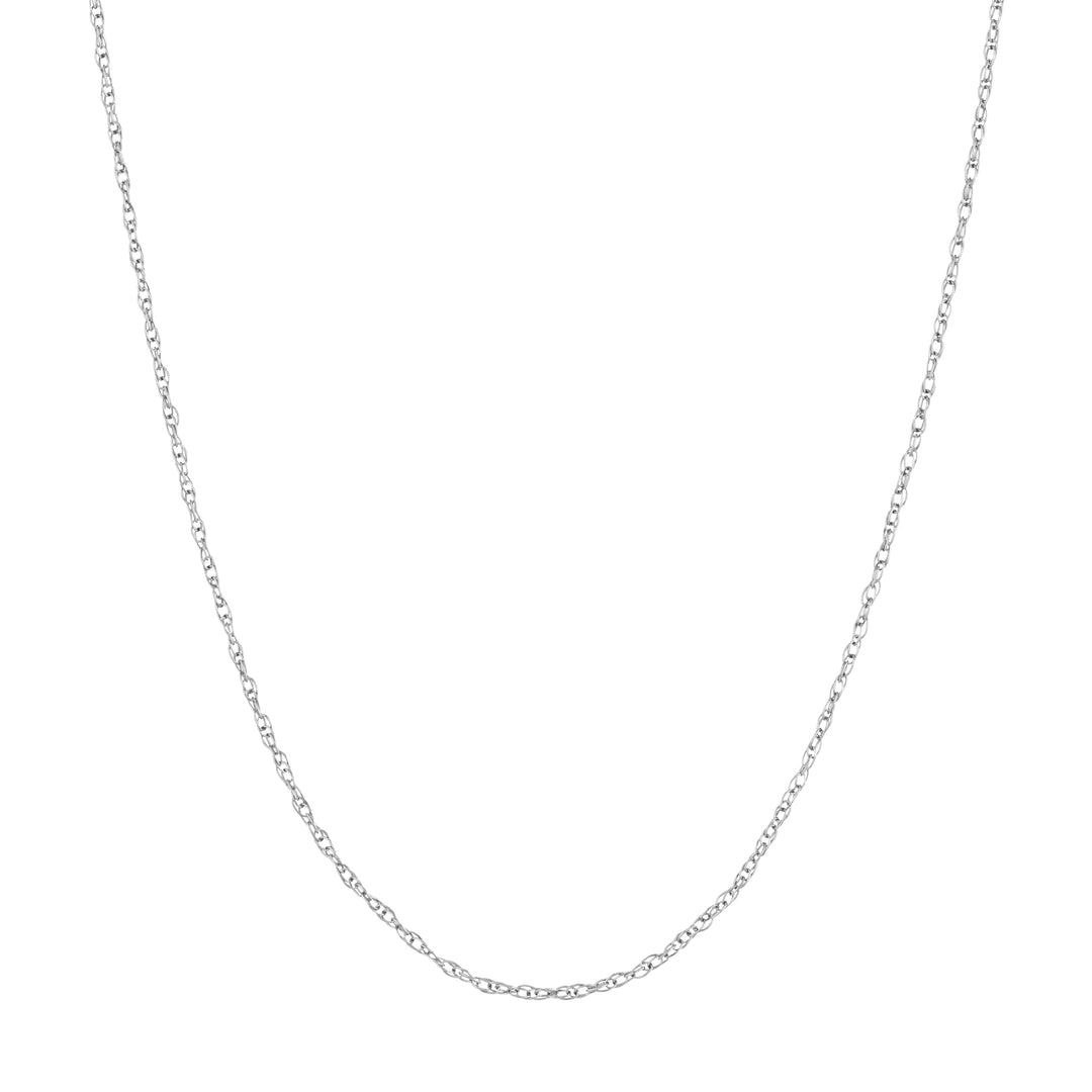 Sterling Silver 0.75mm Pendant Rope Chain