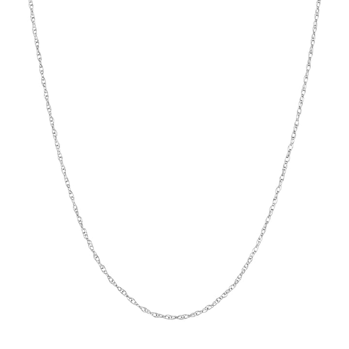 Sterling Silver 0.75mm Pendant Rope Chain