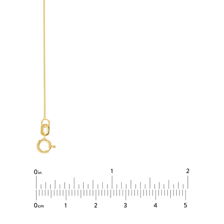 0.7mm Adjustable Cable Chain with Spring Ring