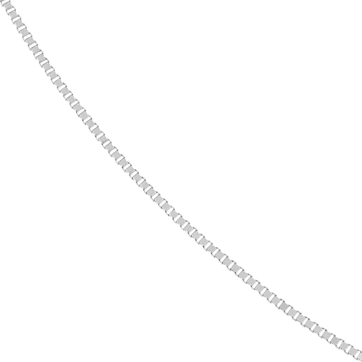 Sterling Silver 0.6mm Box Chain with Spring Ring