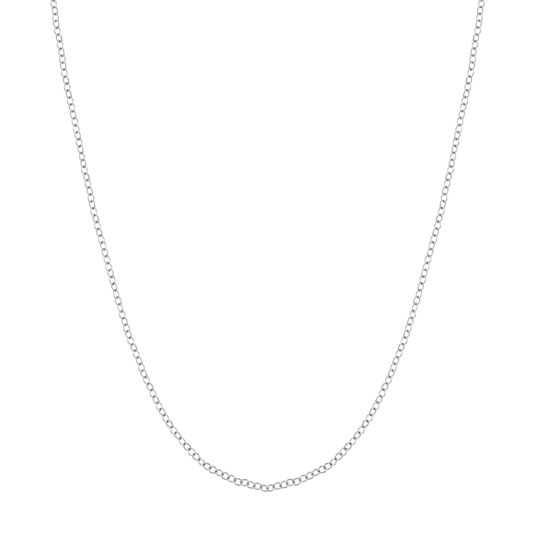 Sterling Silver 1.35mm Open Cable Chain