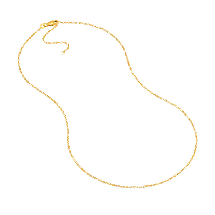 1.2mm Adjustable Pendant Rope Chain