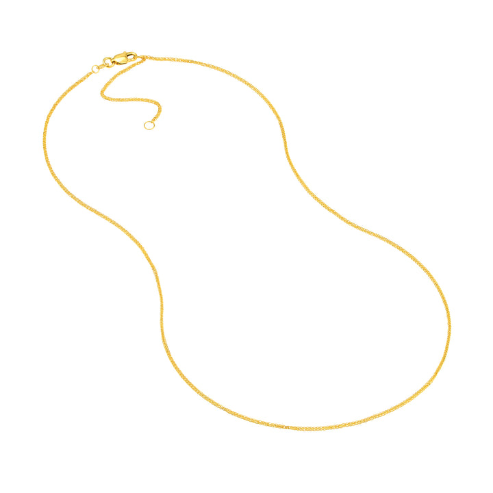 1.17mm Adjustable Square Wheat Chain