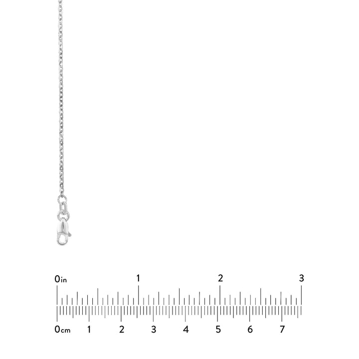 Sterling Silver 1.5mm D/C Crystal Cable