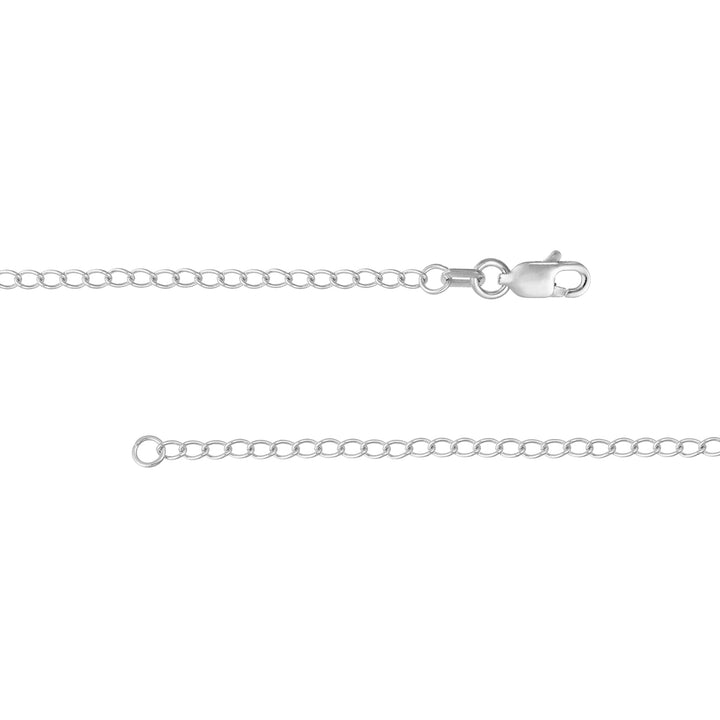 3 inch Double Curb Extender Chain with Lobster Lock