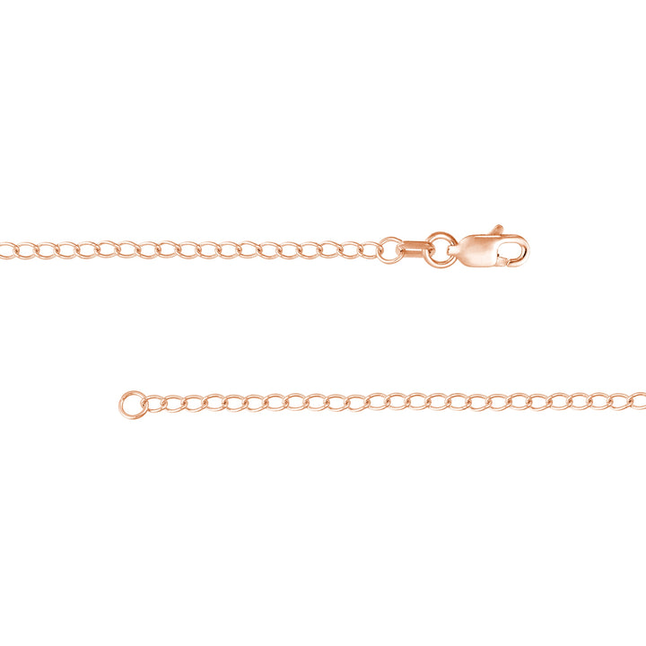 3 inch Double Curb Extender Chain with Lobster Lock